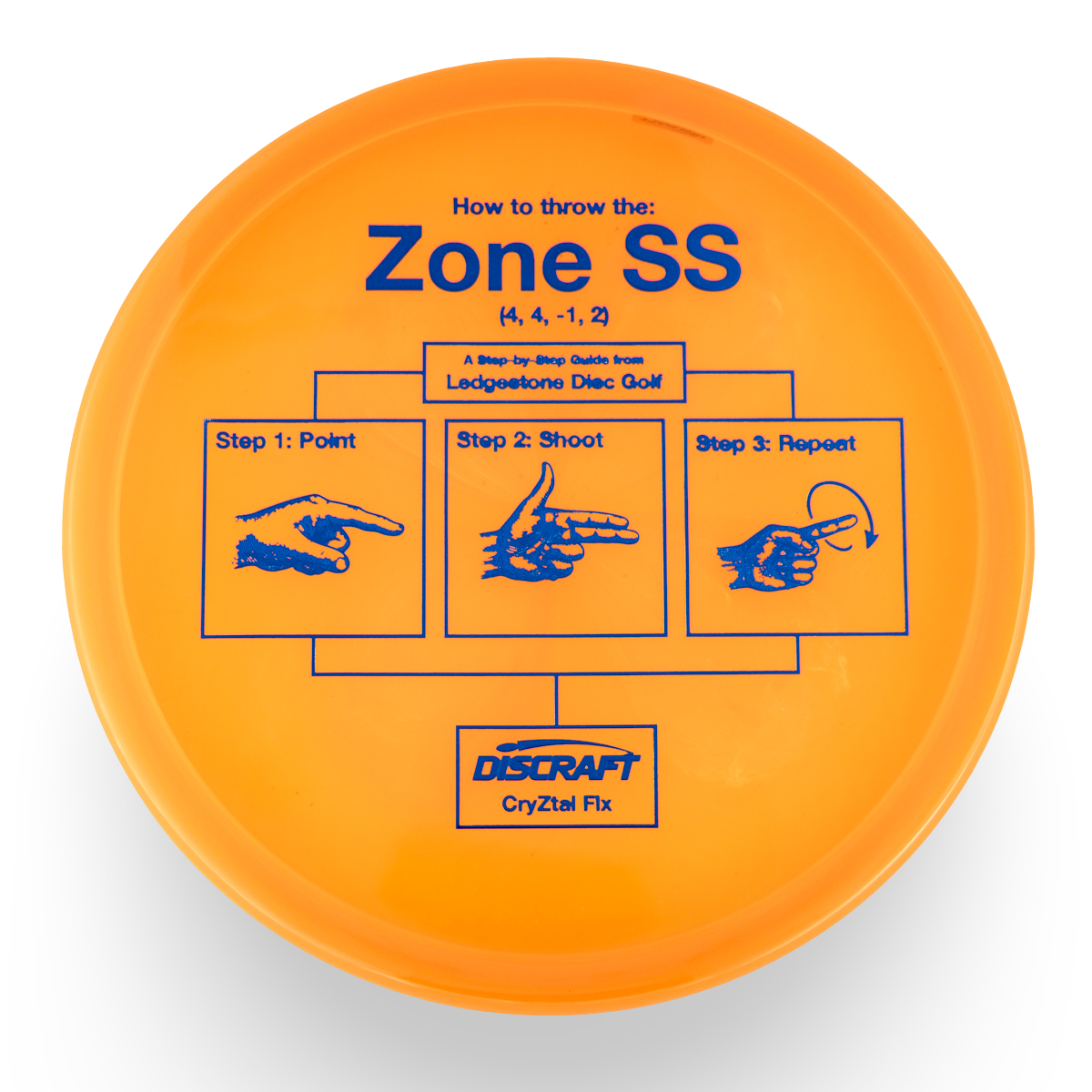 Discraft Zone SS (Ledgestone CryZtal Flx Edition)