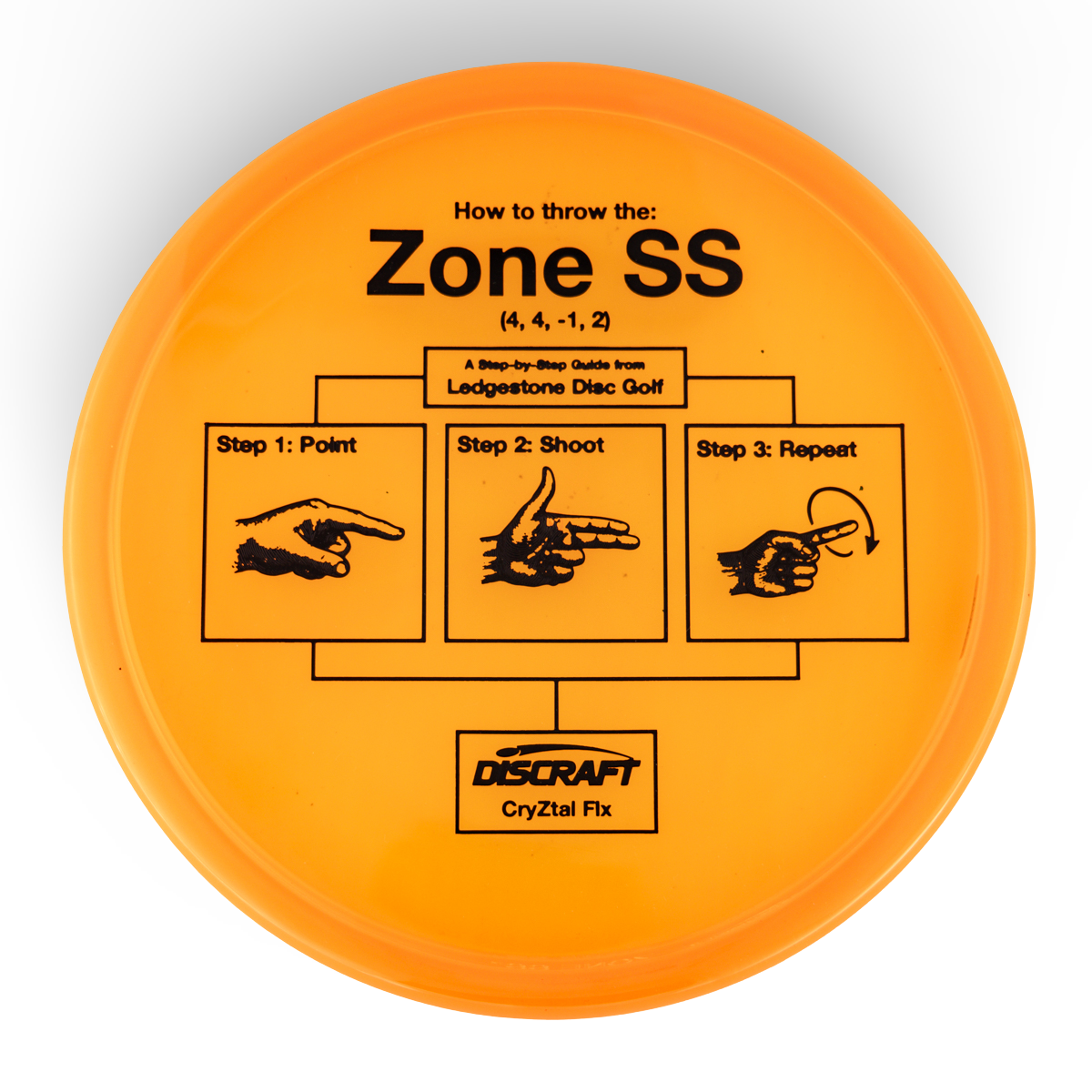 Discraft Zone SS (Ledgestone CryZtal Flx Edition)