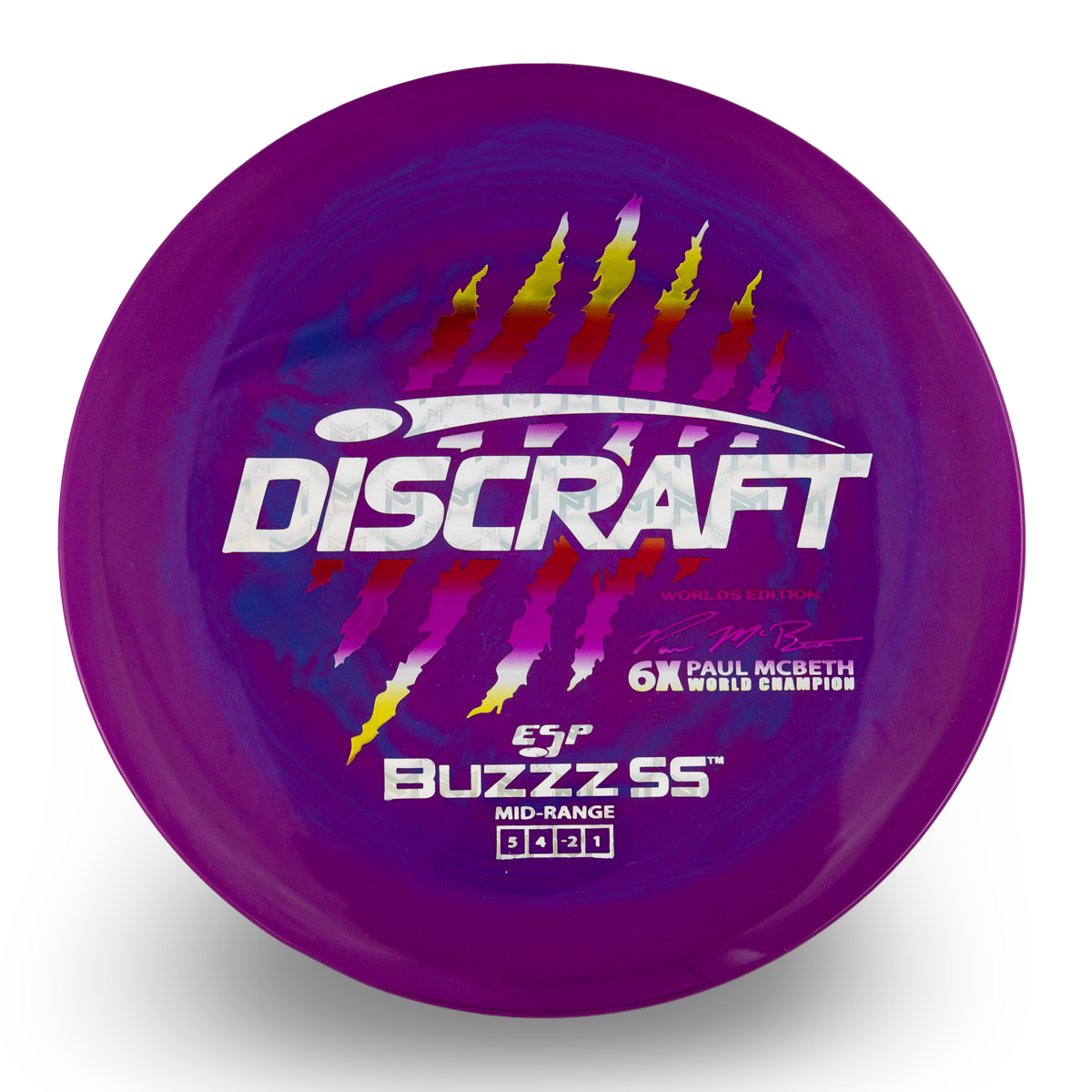 Discraft Buzzz SS (2026 Worlds Paul McBeth 6x Edition)