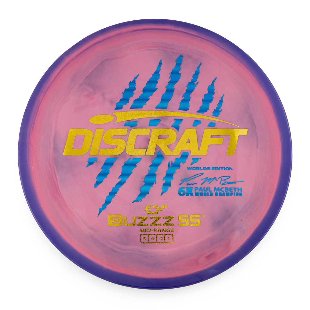 Discraft Buzzz SS (2026 Worlds Paul McBeth 6x Edition)