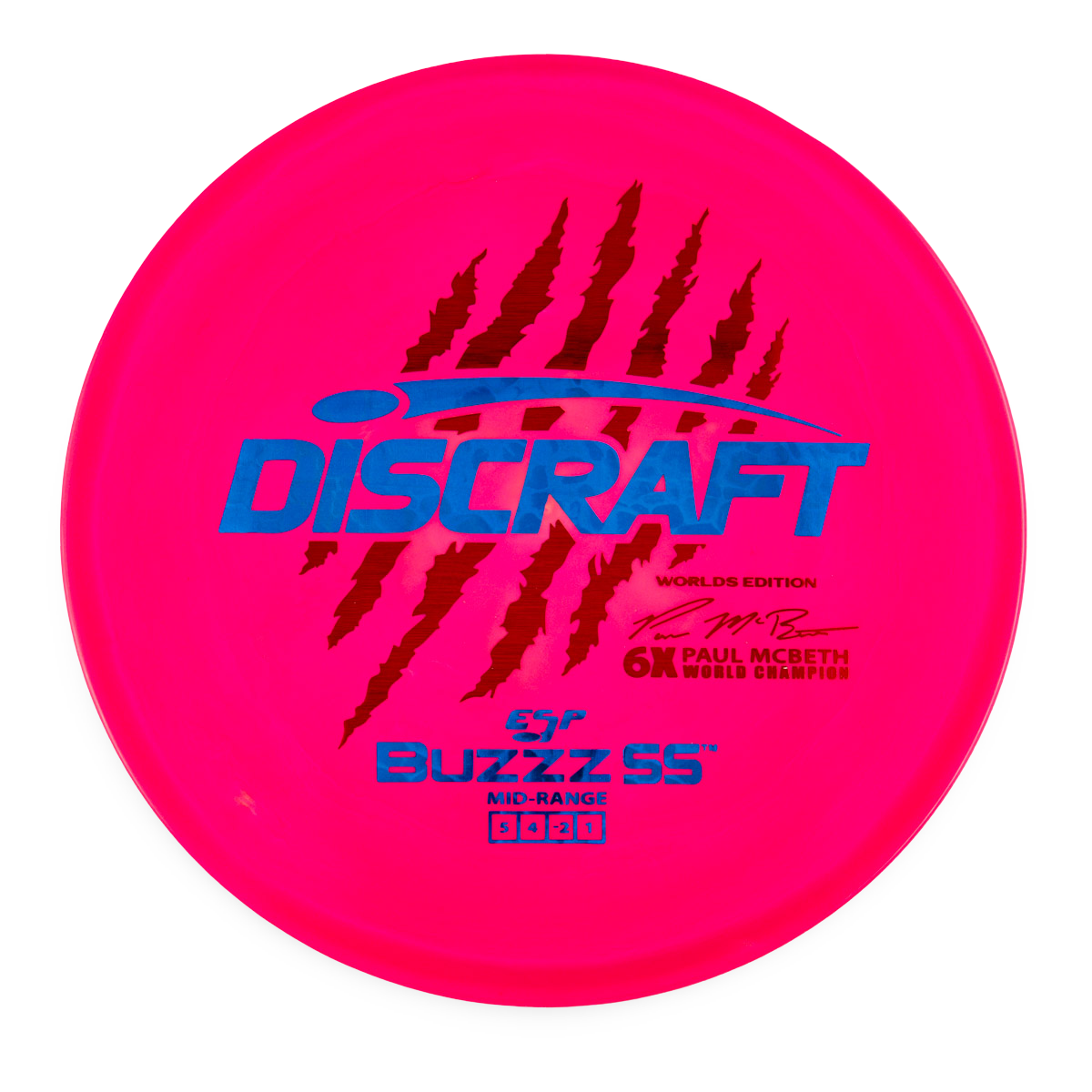 Discraft Buzzz SS (2026 Worlds Paul McBeth 6x Edition)