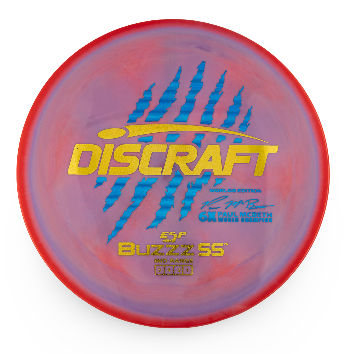 Discraft Buzzz SS (2026 Worlds Paul McBeth 6x Edition)