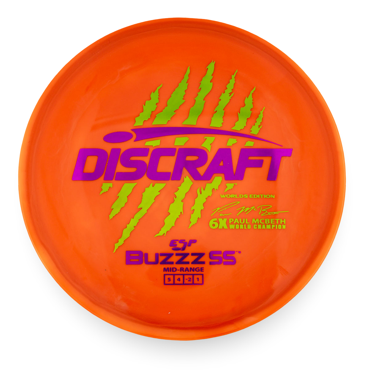 Discraft Buzzz SS (2026 Worlds Paul McBeth 6x Edition)
