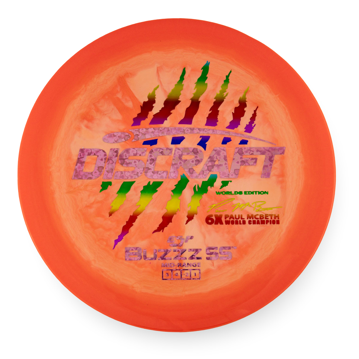 Discraft Buzzz SS (2026 Worlds Paul McBeth 6x Edition)