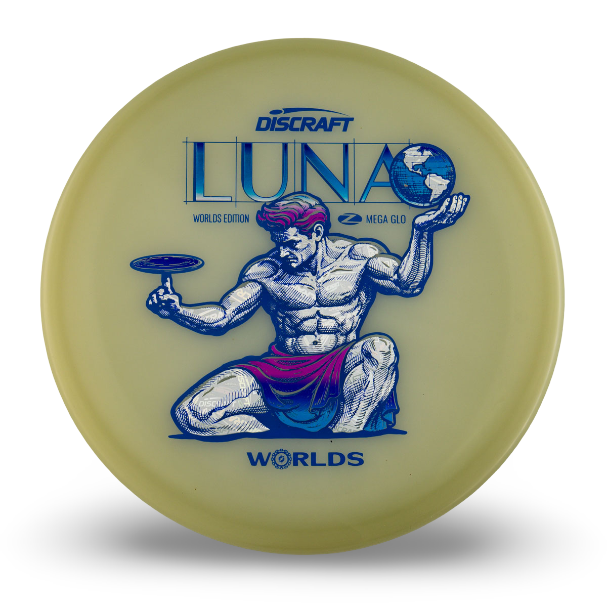 Discraft Luna (2026 Worlds Edition Mega Glo)