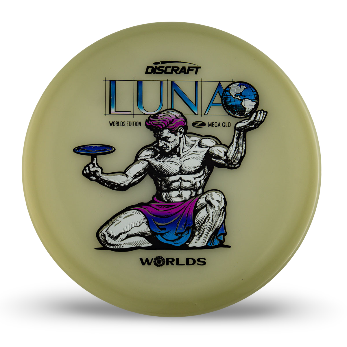 Discraft Luna (2026 Worlds Edition Mega Glo)
