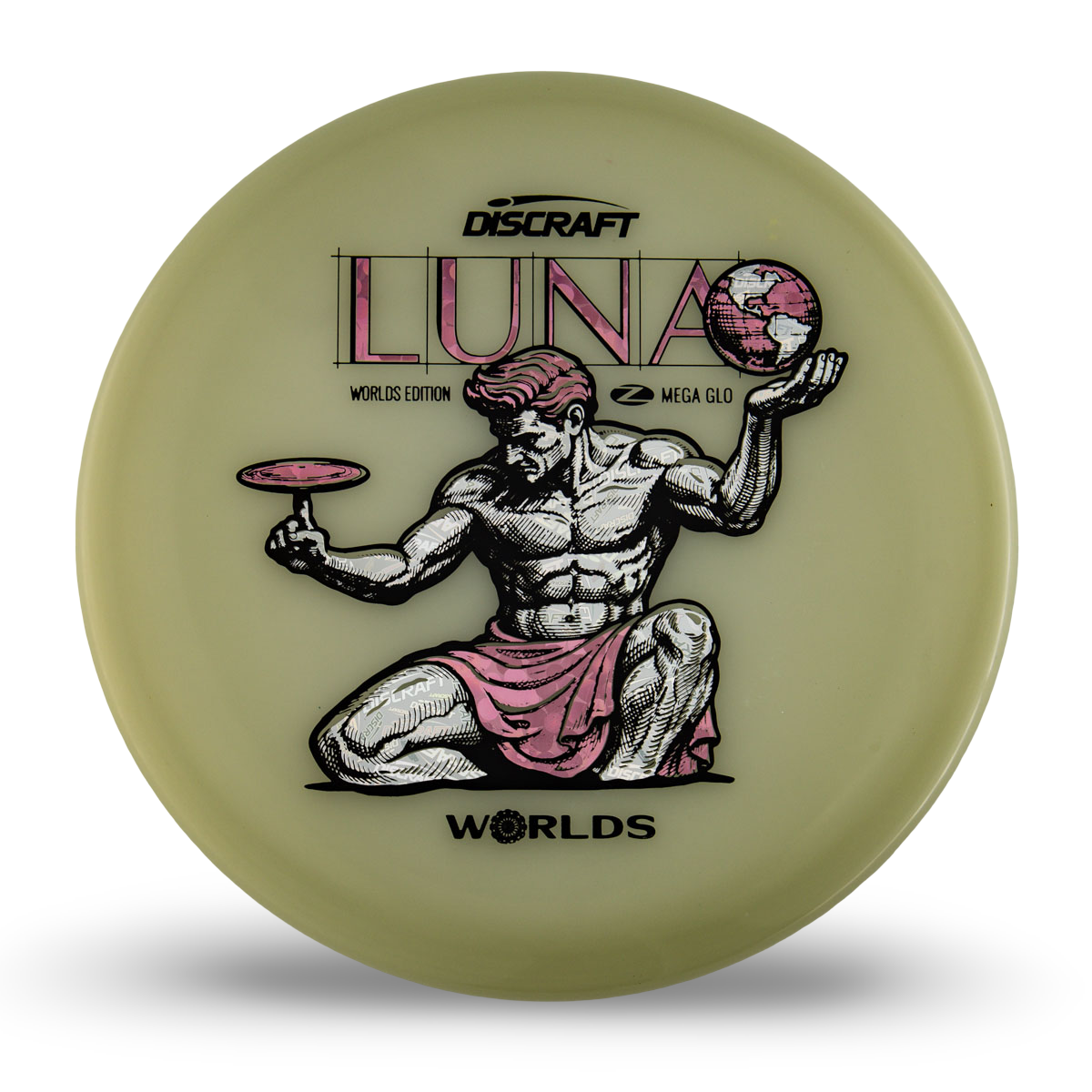 Discraft Luna (2026 Worlds Edition Mega Glo)