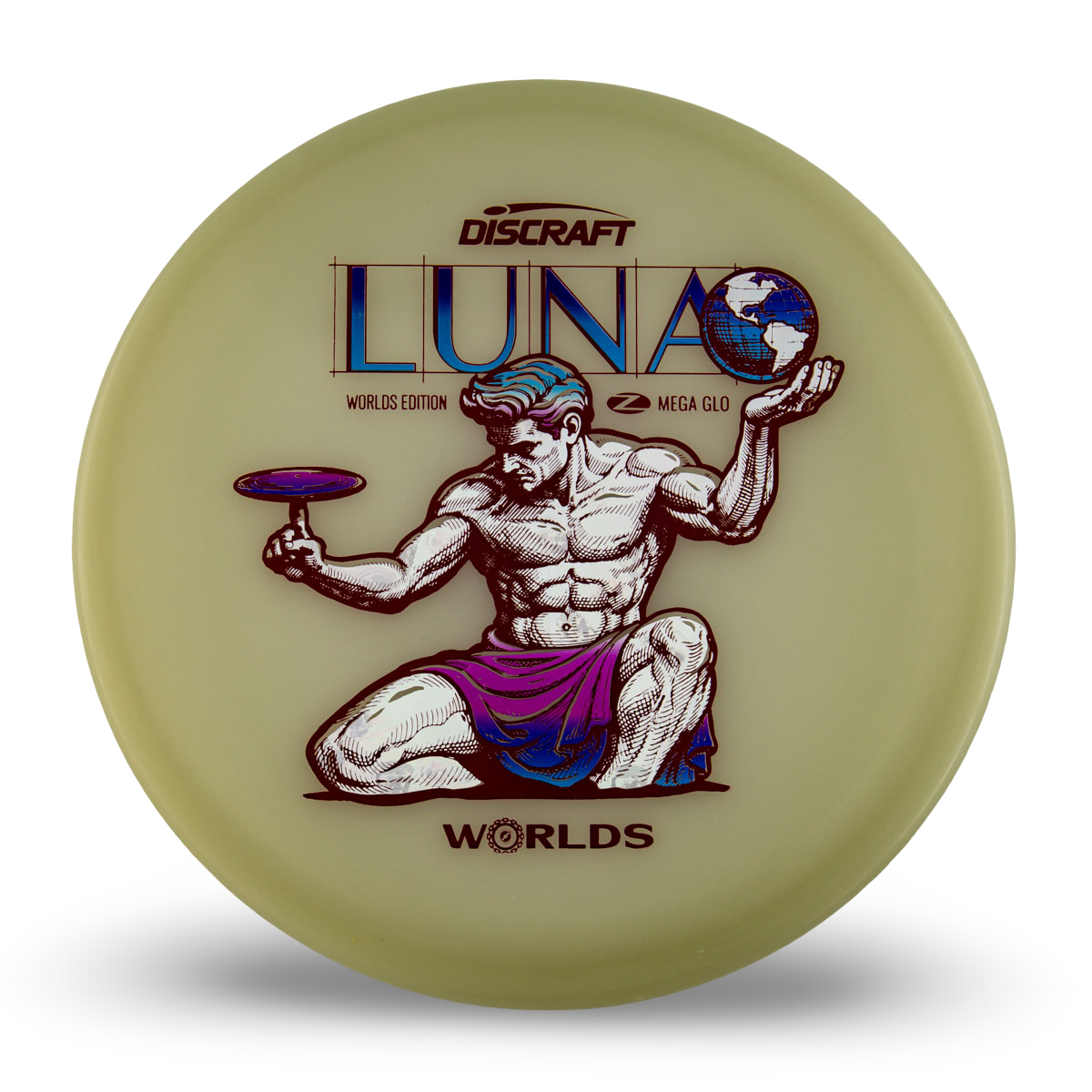 Discraft Luna (2026 Worlds Edition Mega Glo)