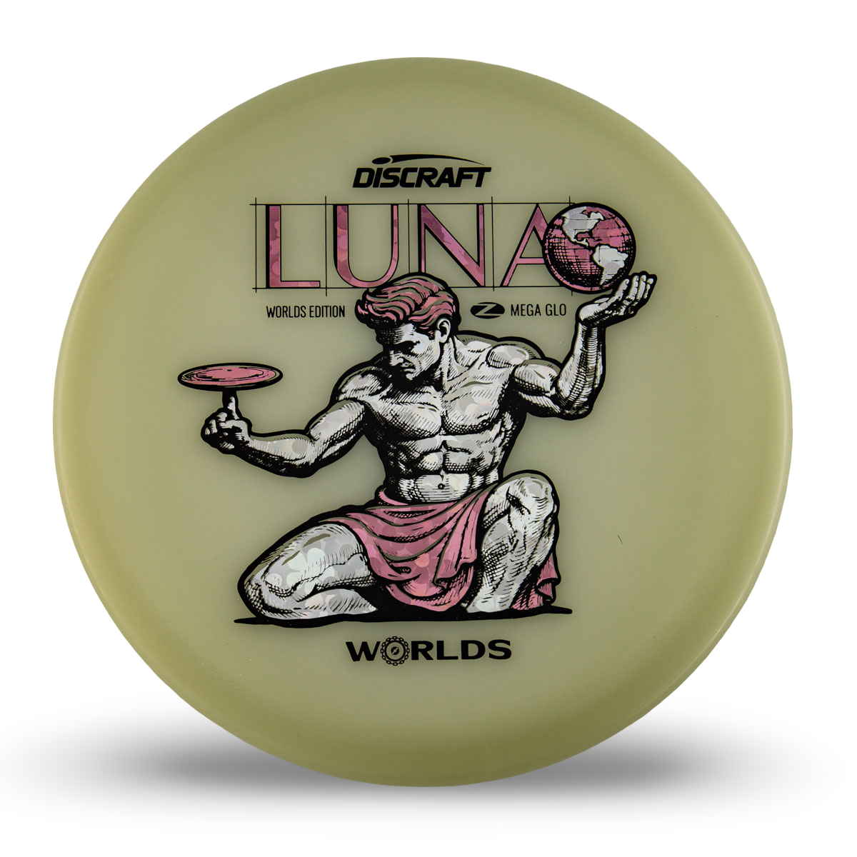 Discraft Luna (2026 Worlds Edition Mega Glo)