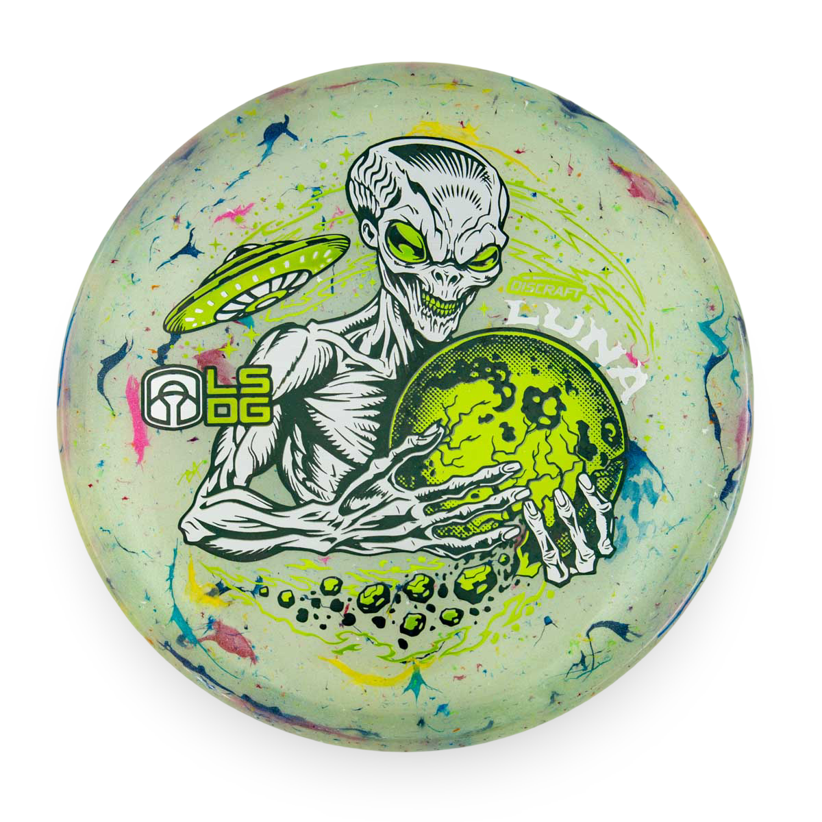 Discraft Luna (2026 Ledgestone Paul McBeth Colorshift JZ FLX