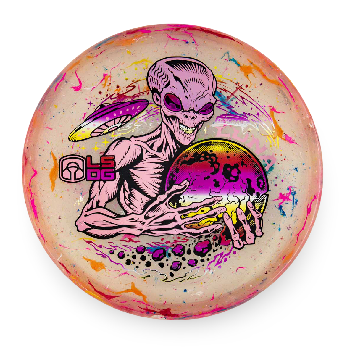 Discraft Luna (2026 Ledgestone Paul McBeth Colorshift JZ FLX