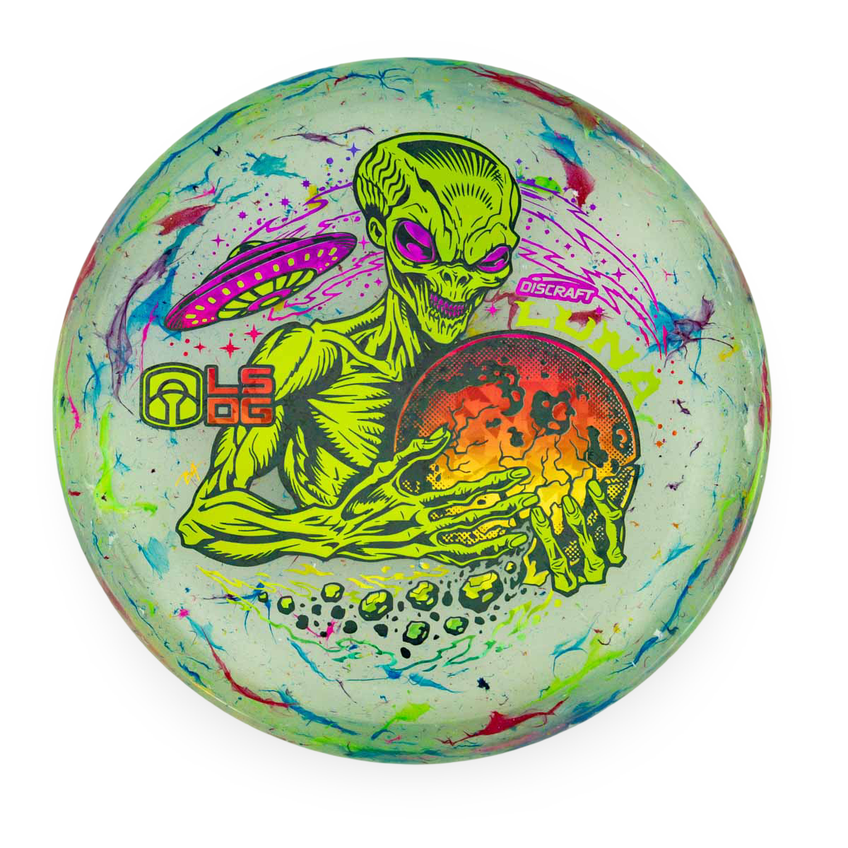 Discraft Luna (2026 Ledgestone Paul McBeth Colorshift JZ FLX