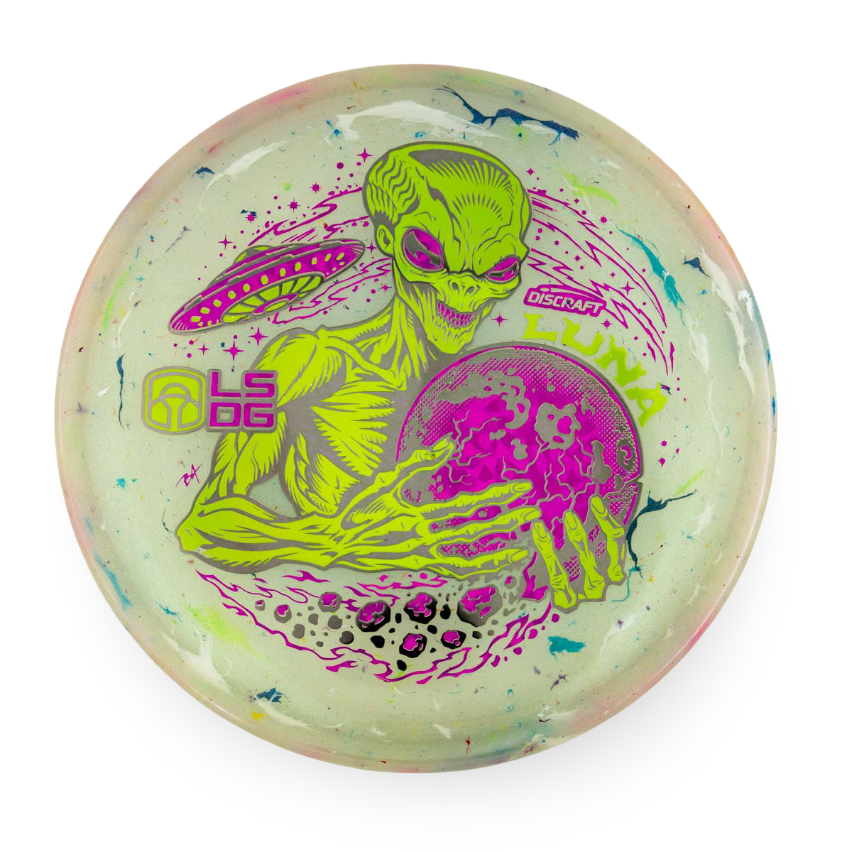 Discraft Luna (2026 Ledgestone Paul McBeth Colorshift JZ FLX