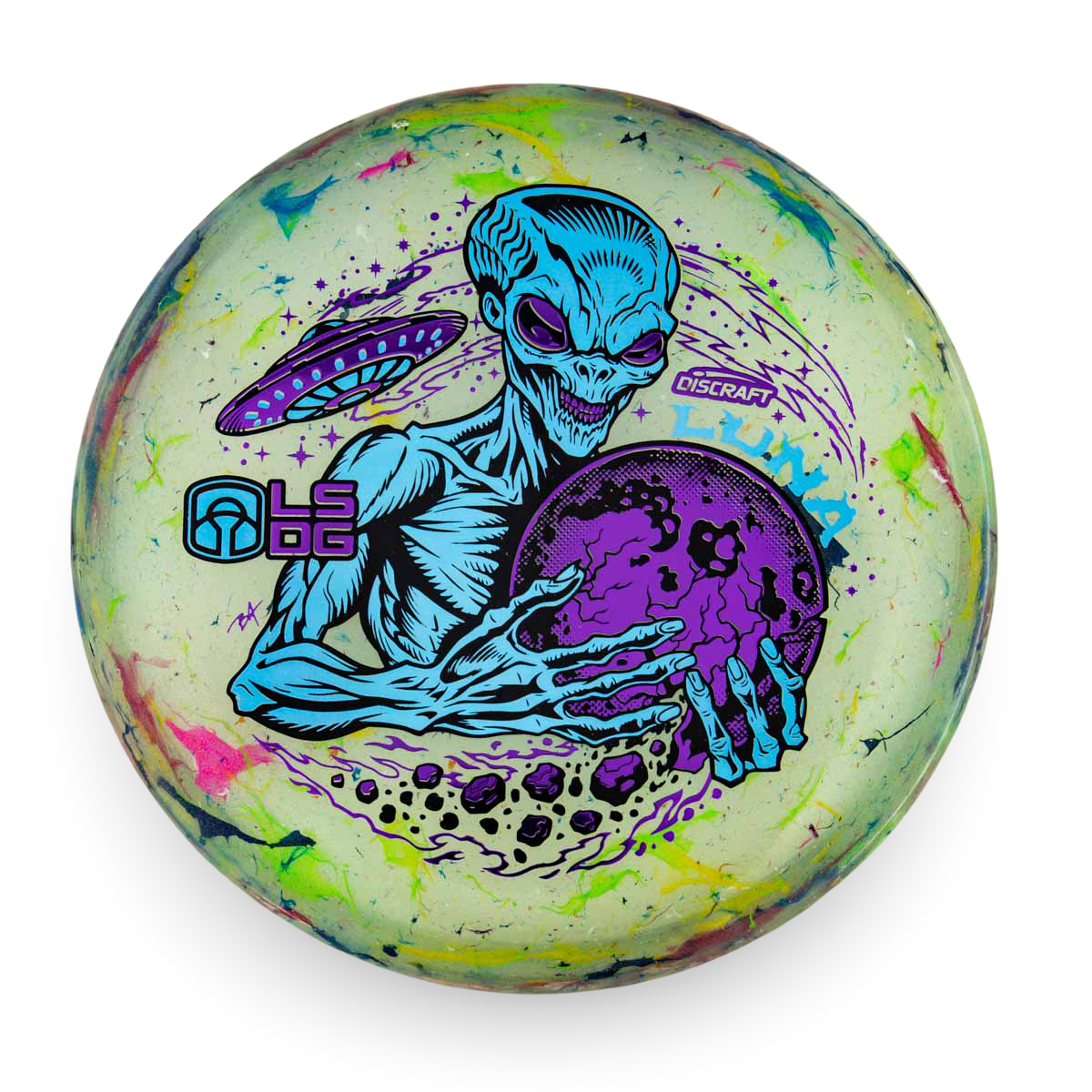 Discraft Luna (2026 Ledgestone Paul McBeth Colorshift JZ FLX