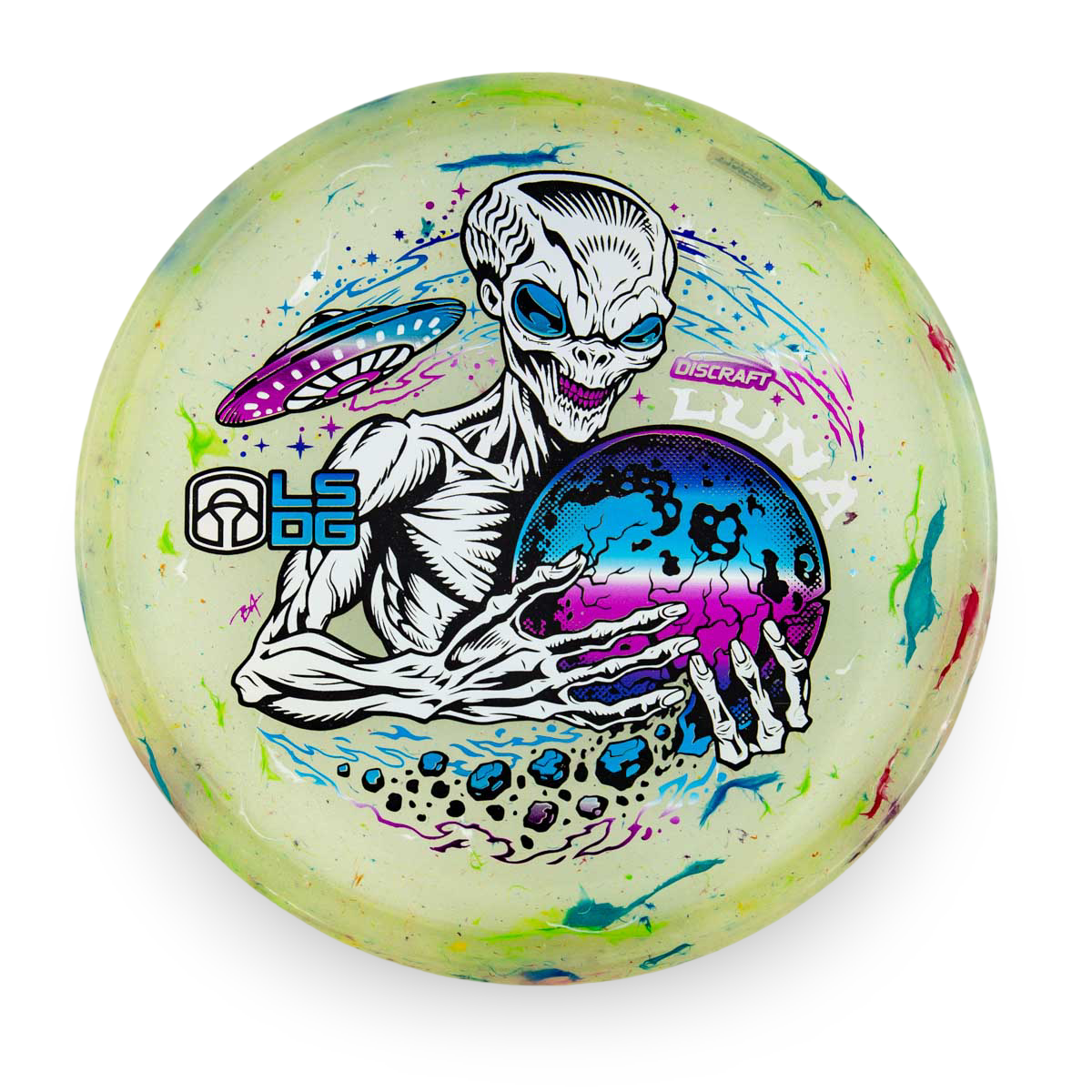 Discraft Luna (2026 Ledgestone Paul McBeth Colorshift JZ FLX