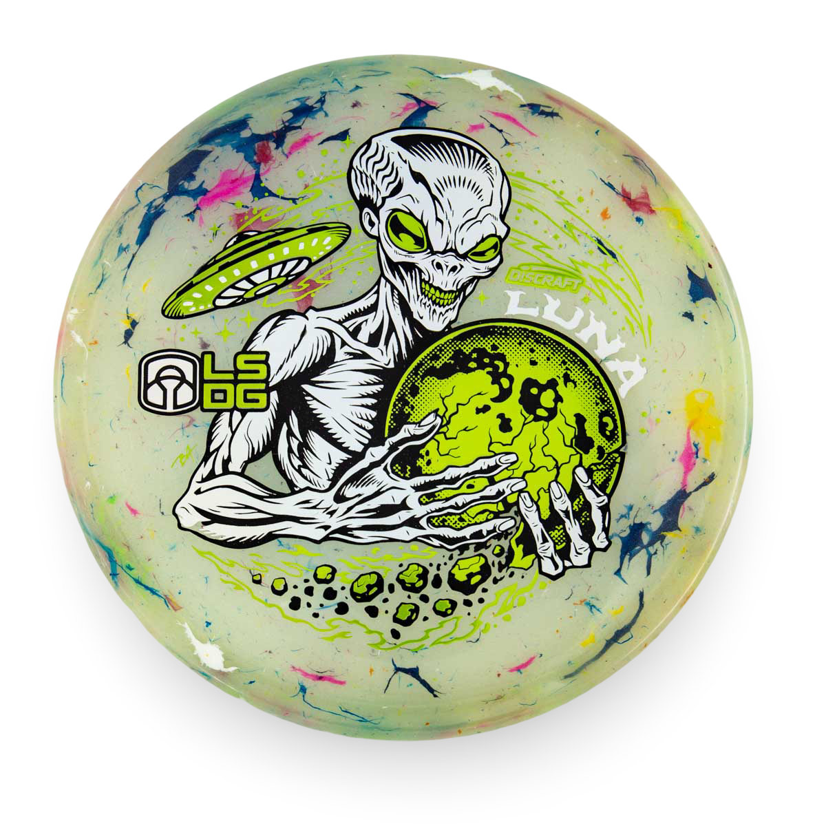 Discraft Luna (2026 Ledgestone Paul McBeth Colorshift JZ FLX
