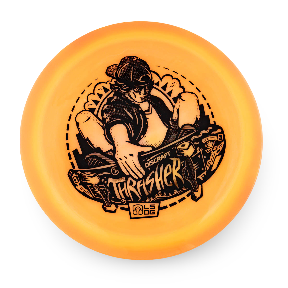 Discraft Thrasher (2026 Ledgestone ESP Colorshift Swirl)