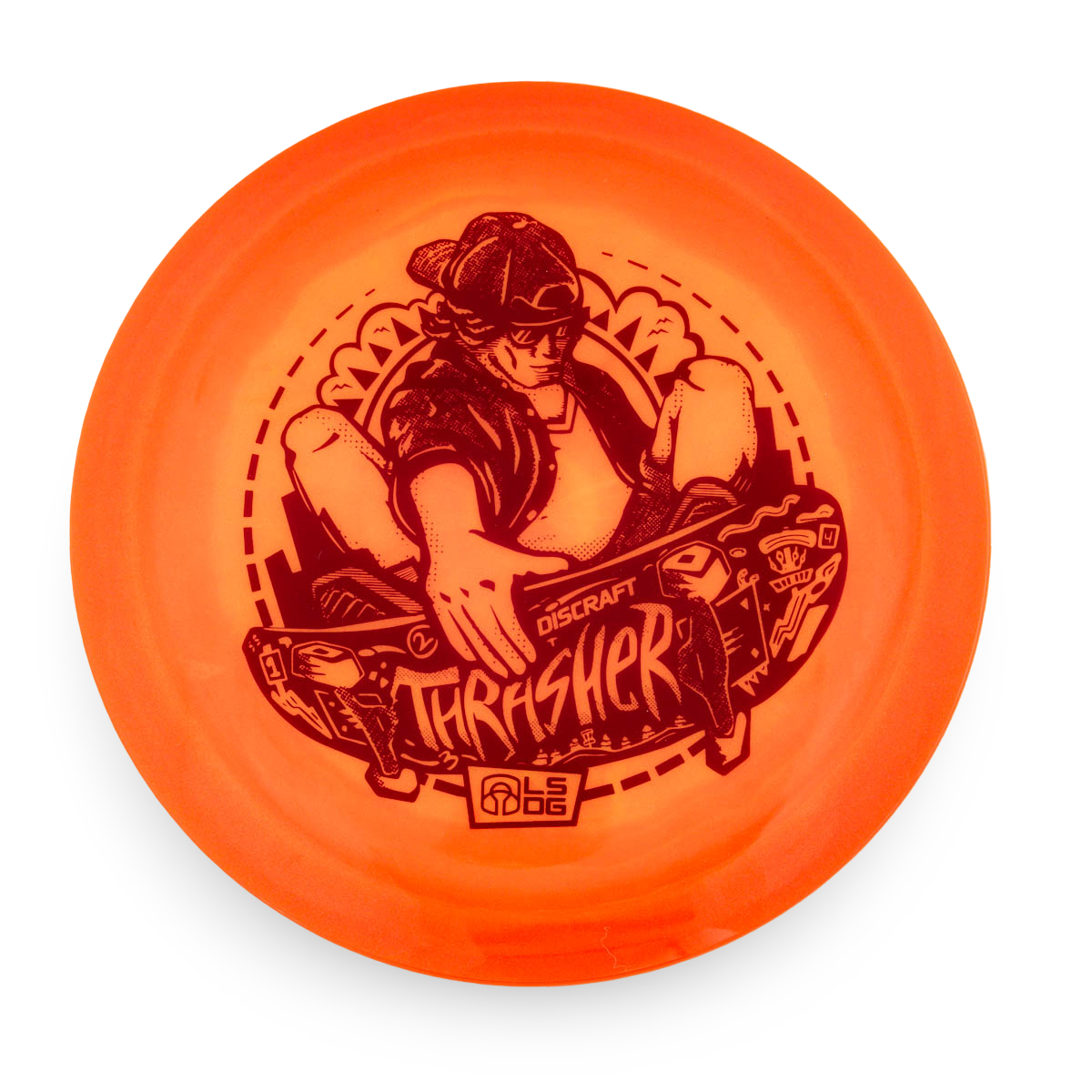 Discraft Thrasher (2026 Ledgestone ESP Colorshift Swirl)