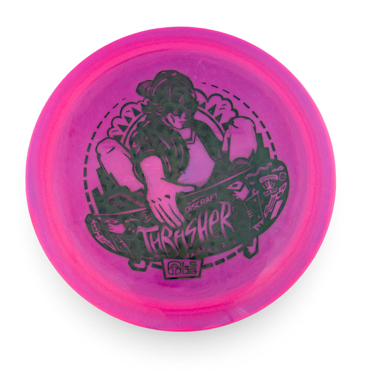 Discraft Thrasher (2026 Ledgestone ESP Colorshift Swirl)