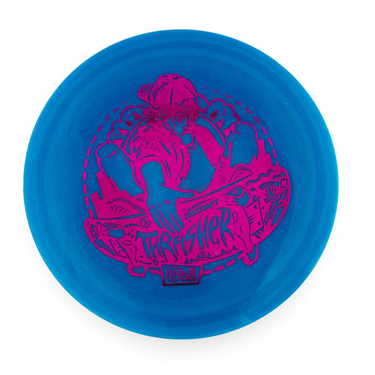 Discraft Thrasher (2026 Ledgestone ESP Colorshift Swirl)