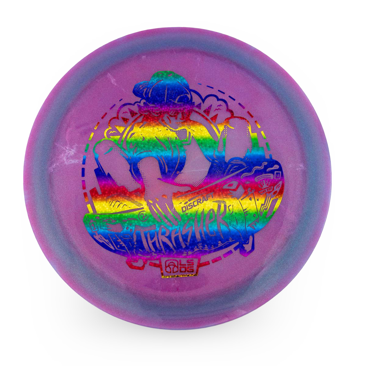 Discraft Thrasher (2026 Ledgestone ESP Colorshift Swirl)