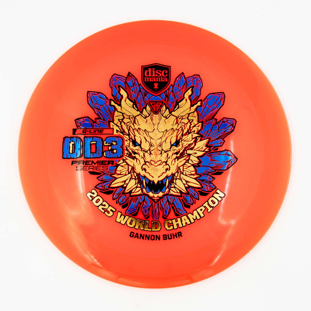 Discmania DD3 (Gannoh Burh 2025 World Champion Q-Line Limited Edition)