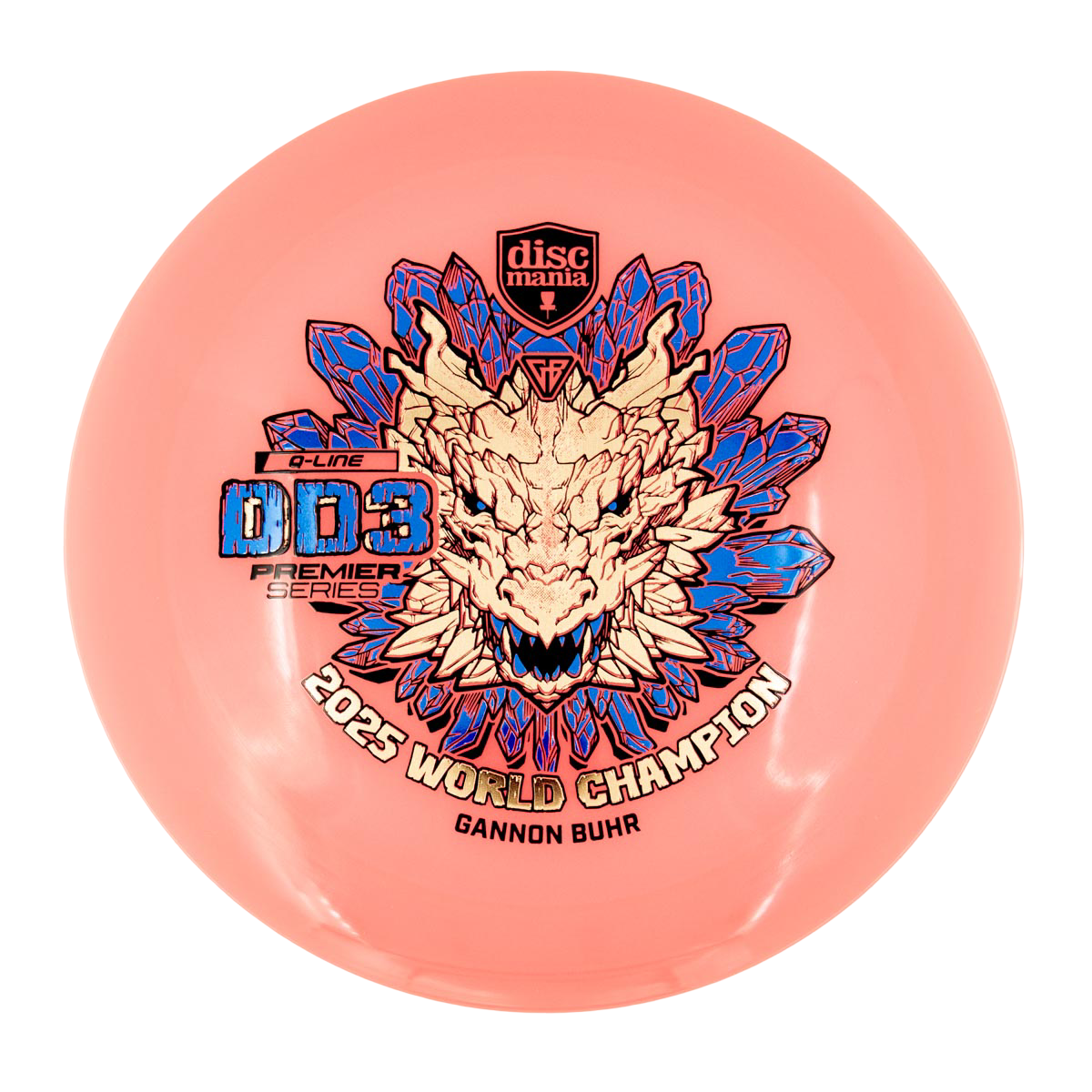 Discmania DD3 (Gannoh Burh 2025 World Champion Q-Line Limited Edition)
