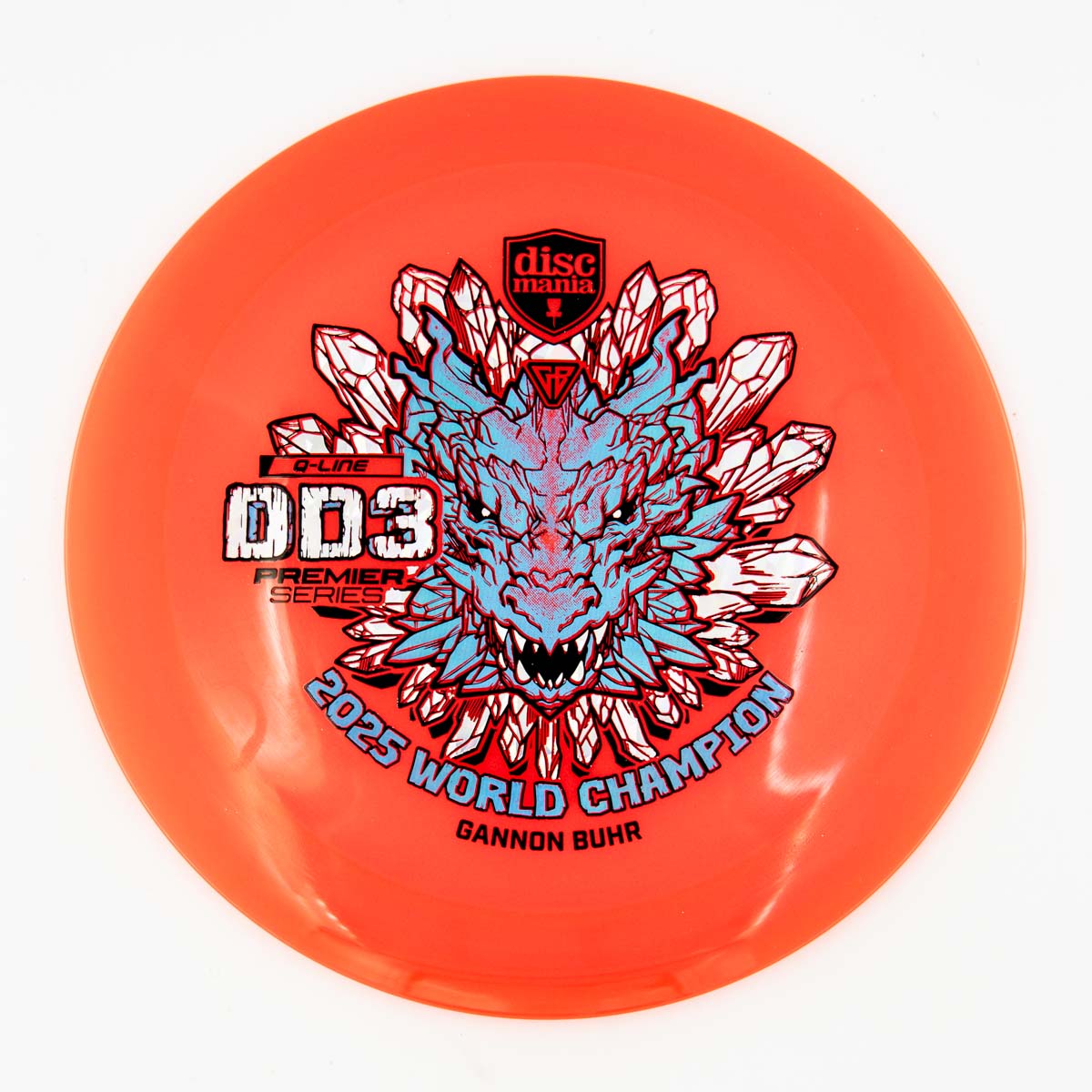 Discmania DD3 (Gannoh Burh 2025 World Champion Q-Line Limited Edition)