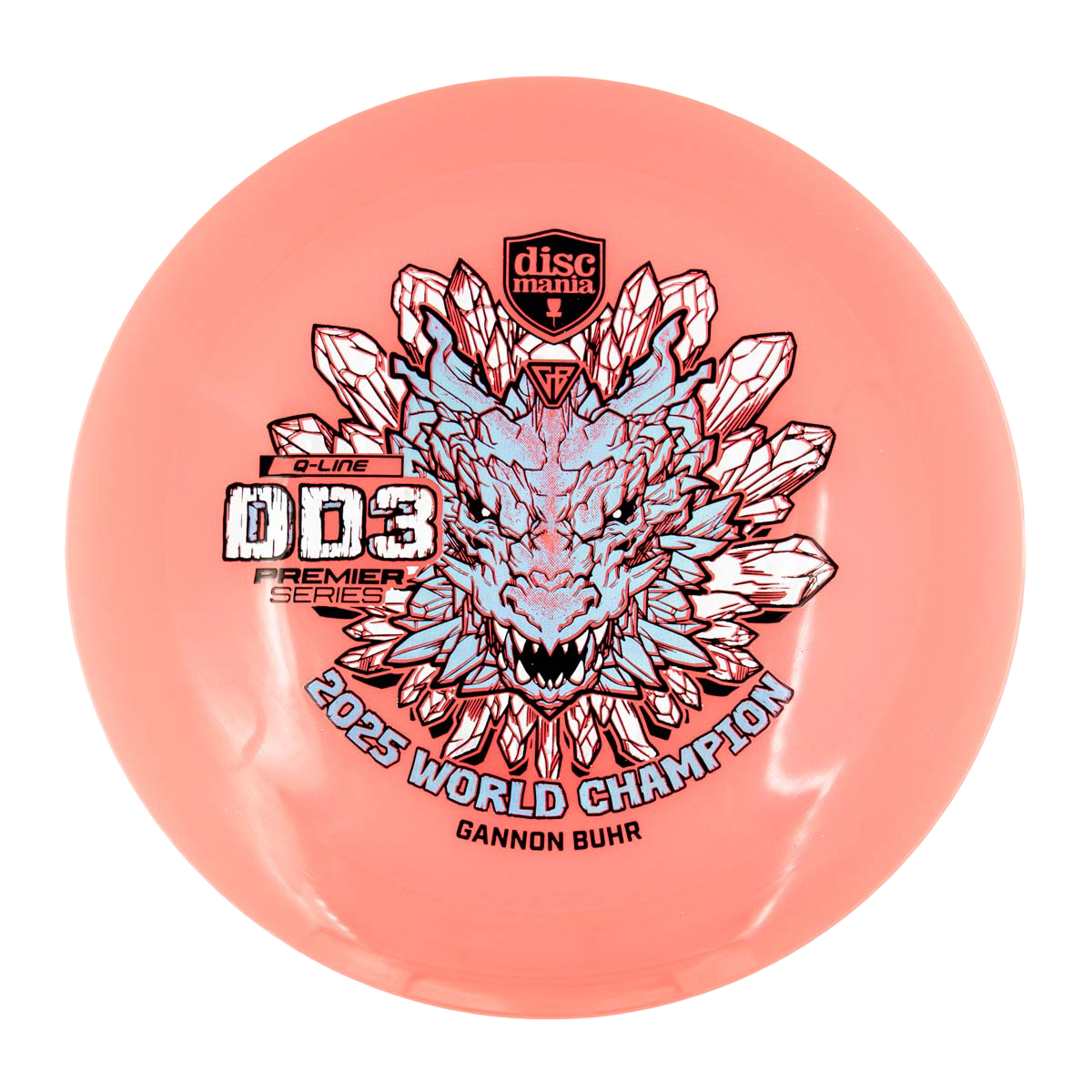 Discmania DD3 (Gannoh Burh 2025 World Champion Q-Line Limited Edition)
