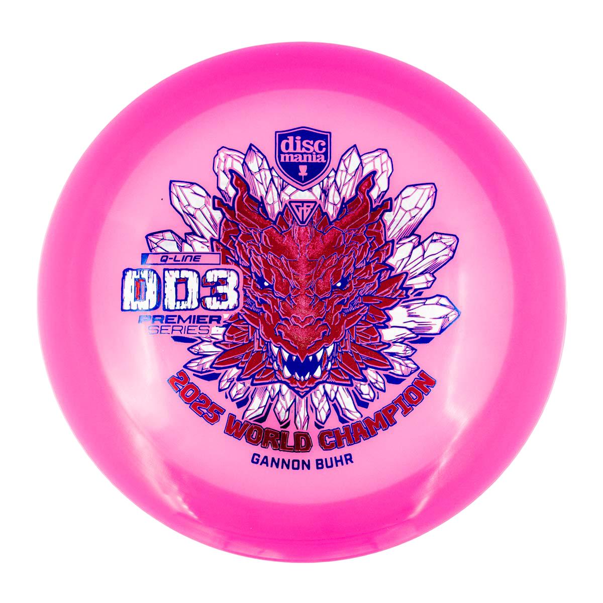Discmania DD3 (Gannoh Burh 2025 World Champion Q-Line Limited Edition)