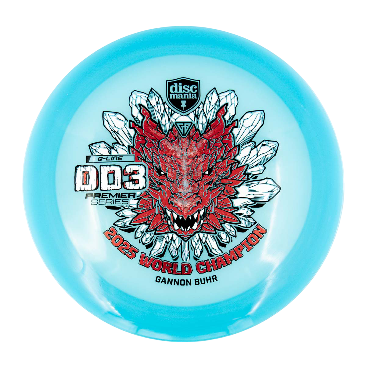 Discmania DD3 (Gannoh Burh 2025 World Champion Q-Line Limited Edition)