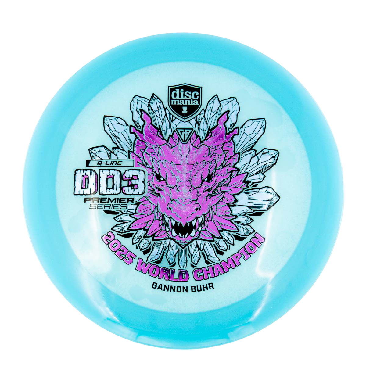 Discmania DD3 (Gannoh Burh 2025 World Champion Q-Line Limited Edition)