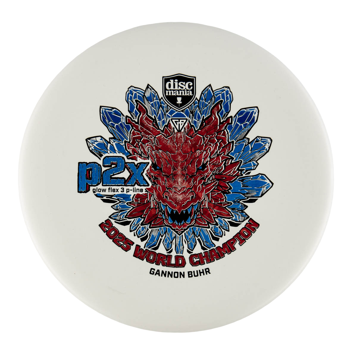 Discmania P2X (Gannon Buhr 2025 World Champion Flow Flex Edition)