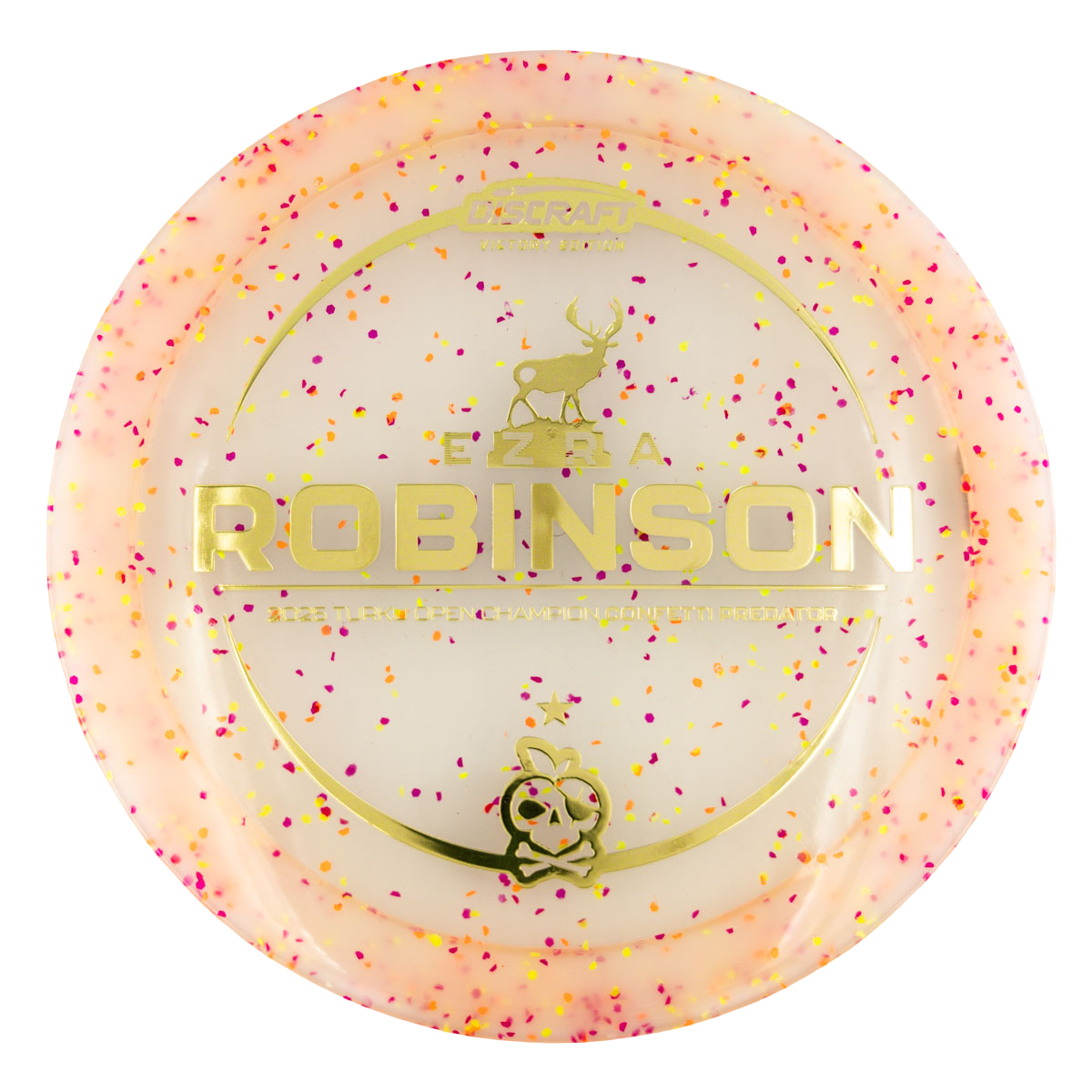 Discraft Predator (Ezra Robinson Turku Open Challenge Champion Confetti Series)