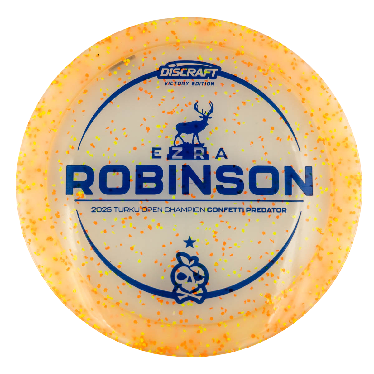 Discraft Predator (Ezra Robinson Turku Open Challenge Champion Confetti Series)