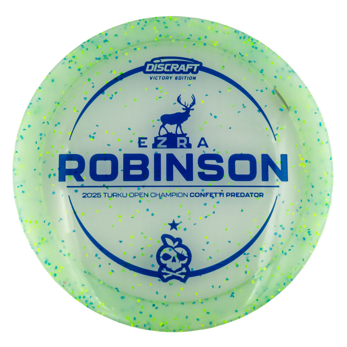 Discraft Predator (Ezra Robinson Turku Open Challenge Champion Confetti Series)