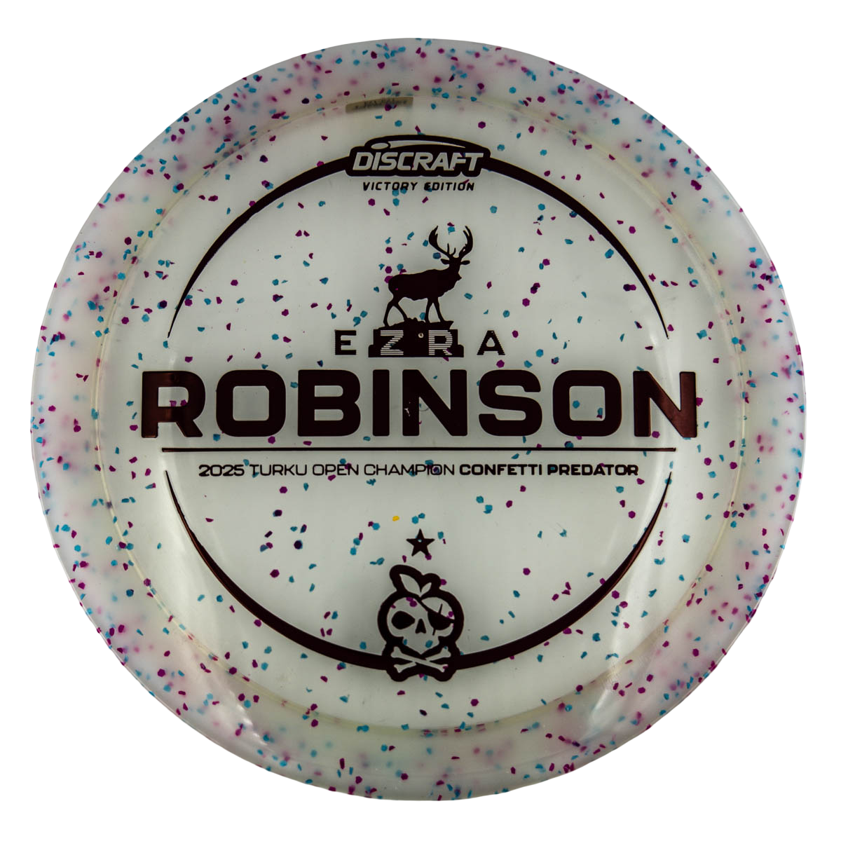 Discraft Predator (Ezra Robinson Turku Open Challenge Champion Confetti Series)