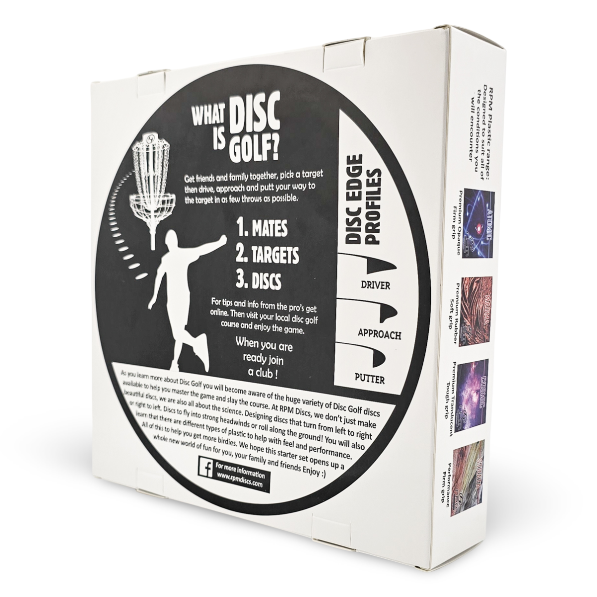 RPM Premium Starter Pack - 3 x Disc Cosmic/Atomic Set