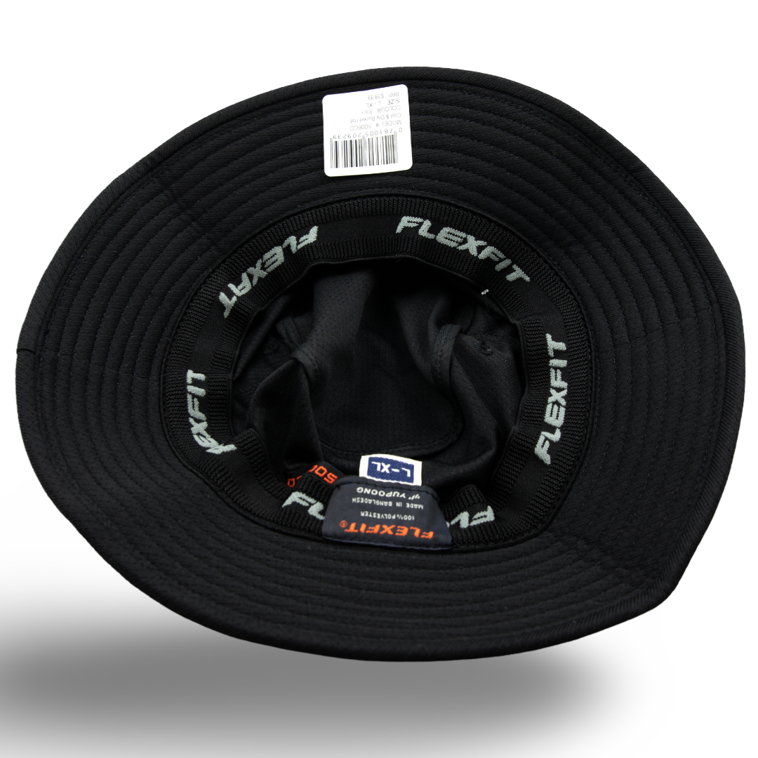 Disc Connection Disc Connection Flex Fit Cool n Dry Bucket Hat - Black – Disc ...