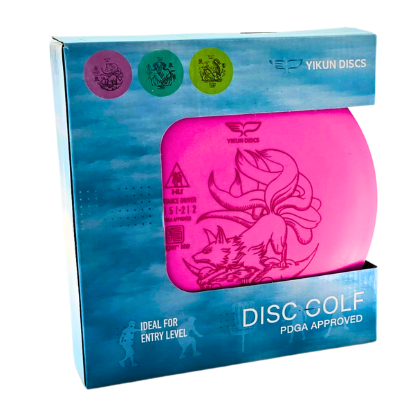 Yukin Beginner Player Disc Golf Starter Set Pack