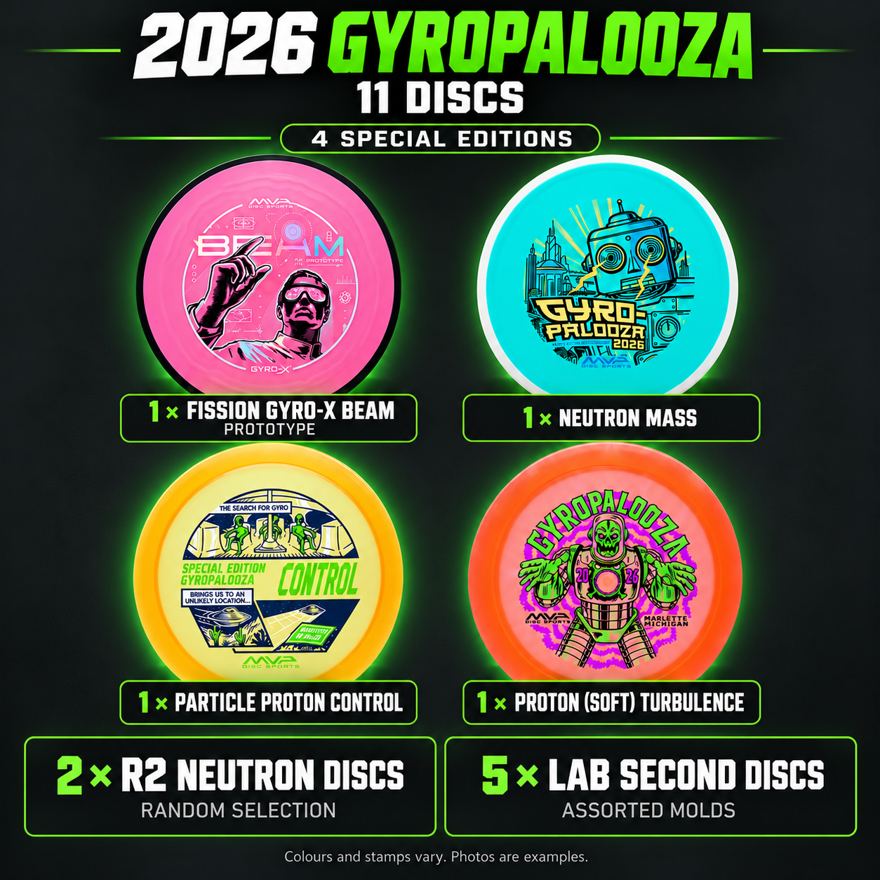 MVP Gyropalooza Digital 2026 Special Edition 11 Disc Pack
