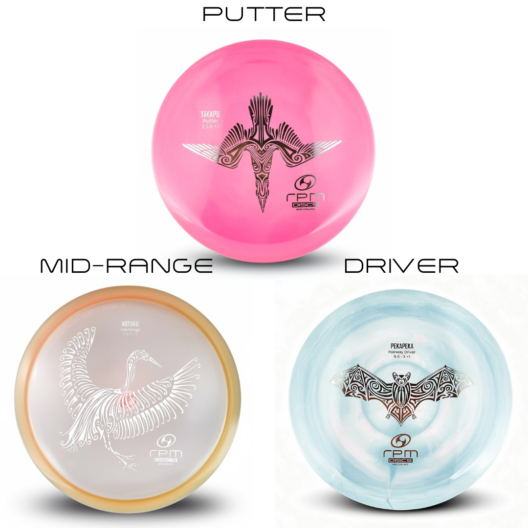 RPM Premium Starter Pack - 3 x Disc Cosmic/Atomic Set