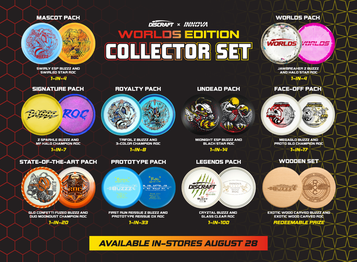 Discraft / Innova 2026 WORLDS Edition Collector Set