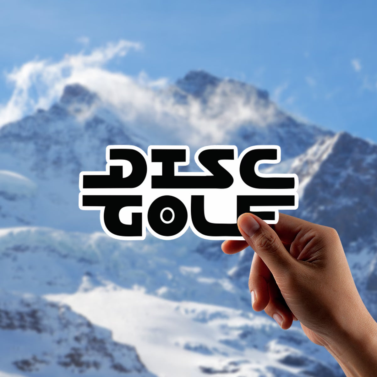 Disc Connection - Disc Golf Sticker