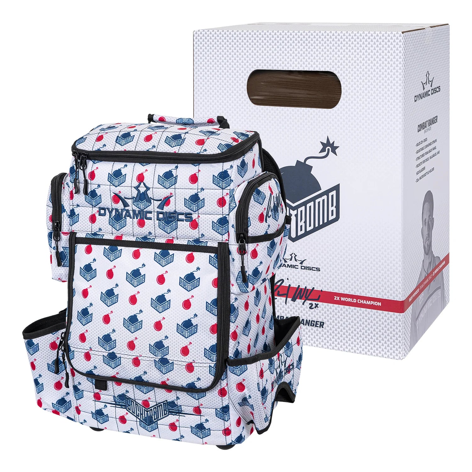 Dynamic Discs Combat Ranger - White (Sockibomb Edition)