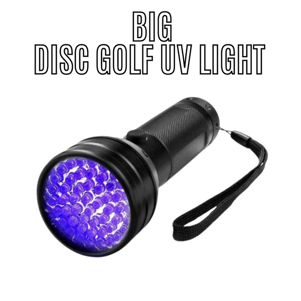 Disc Connection Big Performance UV Torch Flashlight 50 LED Disc
