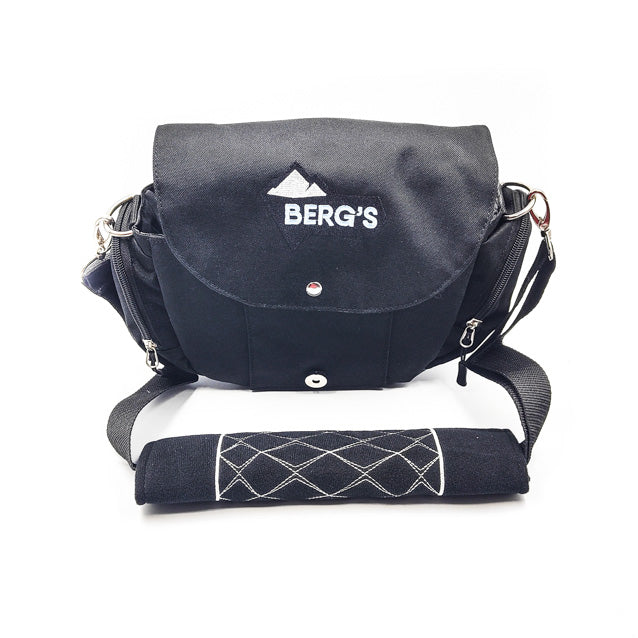 Bergs Bag Satchel - Black (Water Resistant)