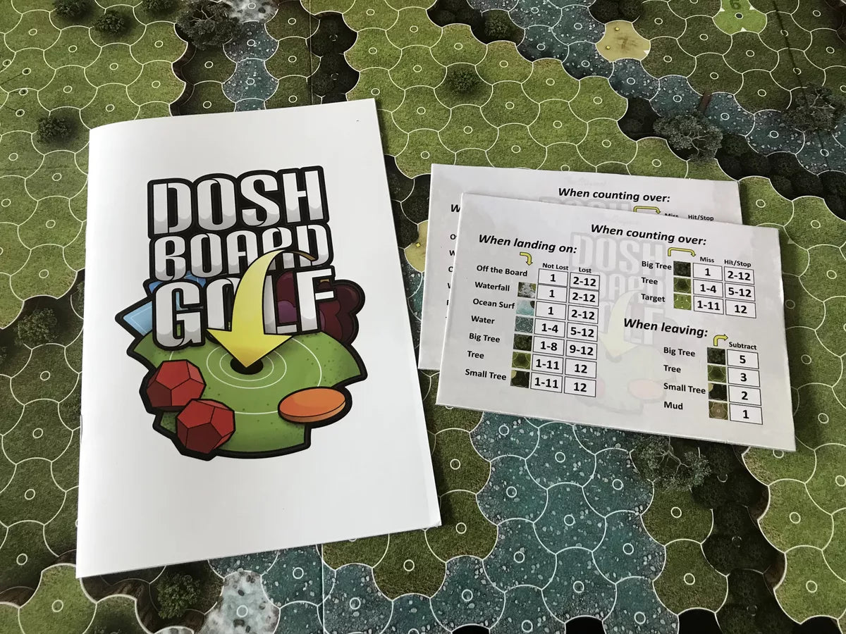 Dosh Board Golf Board Game Kapalko Games
