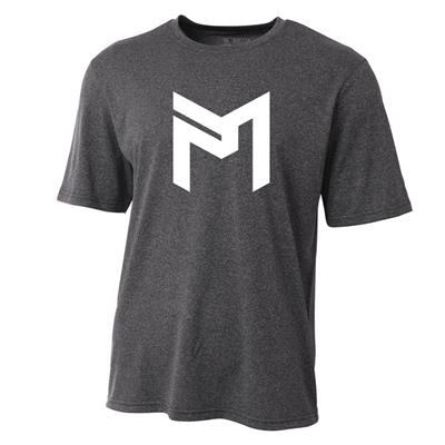 Discraft Performance Shirt Paul McBeth Logo - Charcoal Heather