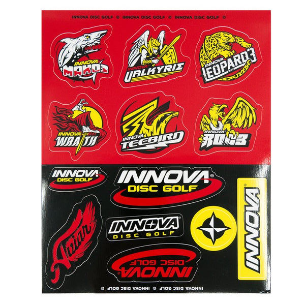 Innova Sticker Sheets - Set 1 – Disc Connection - Australia's Largest ...